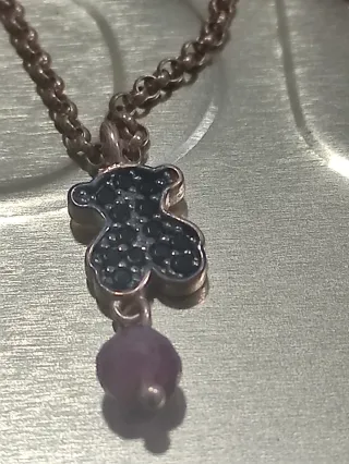 Conjunto Tous 3 piezas oro rosa