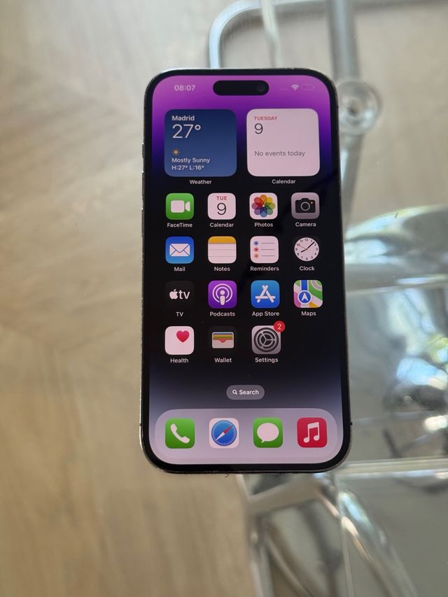 iPhone 14 Pro Morado 256GB (FaceID no funciona)