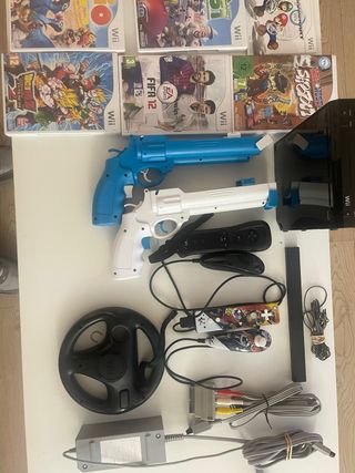 Console Nintendo Wii Nera + Accessori