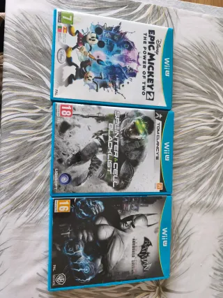 Lote 3 Juegos Wii U