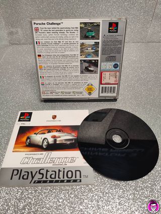 Porsche Challenge - Platinum - Playstation 1 PS1 -