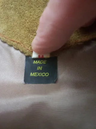 Chaqueta de ante con flecos