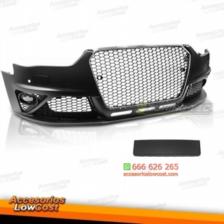 Parachoques delantero Audi A4 look RS con PDC com