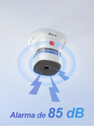 HEIMAN Detector Humo Mini Fotoeléctrico