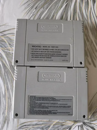 Lote 2 Juegos Super Nintendo