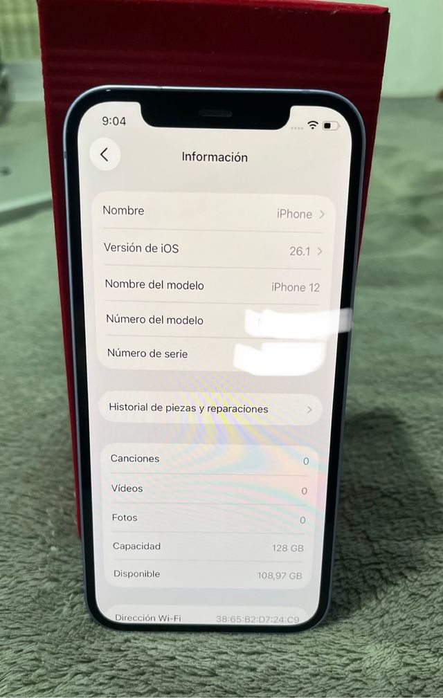 iPhone 12 lilla/viola 128GB