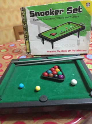 Snooker Set Gioco da Tavolo