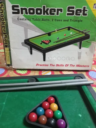 Snooker Set Gioco da Tavolo