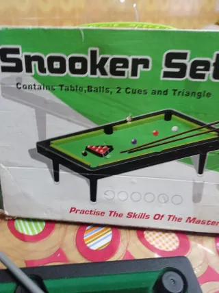 Snooker Set Gioco da Tavolo