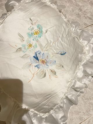 Cuscino decorativo con fiori