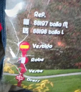 Disfraz Princesa medieval T-L