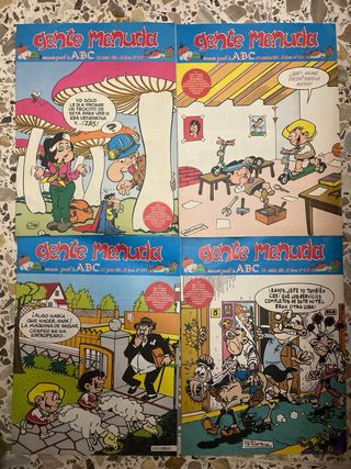 Gente Menuda, un suplemento infantil ABC colección