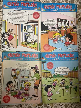 Gente Menuda, un suplemento infantil ABC colección