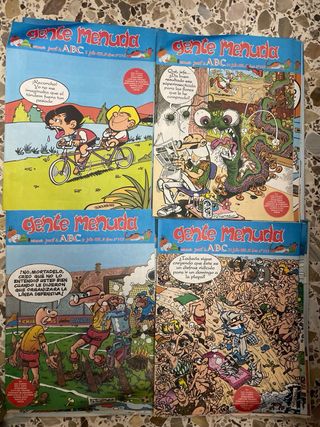 Gente Menuda, un suplemento infantil ABC colección