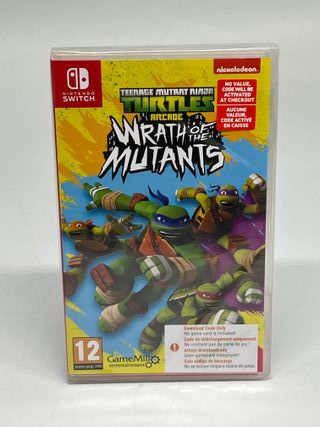 Videogioco TMNT Arcade Wrath of the Mutants Ninten