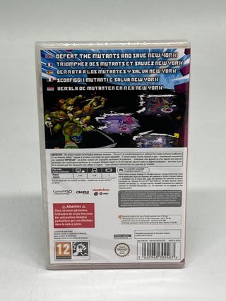 Videogioco TMNT Arcade Wrath of the Mutants Ninten