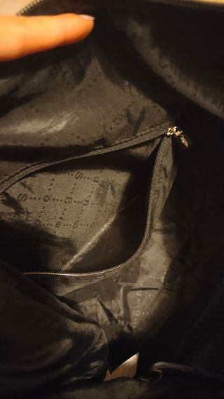 Borsa Segue in simil pelle e tessuto scozzese