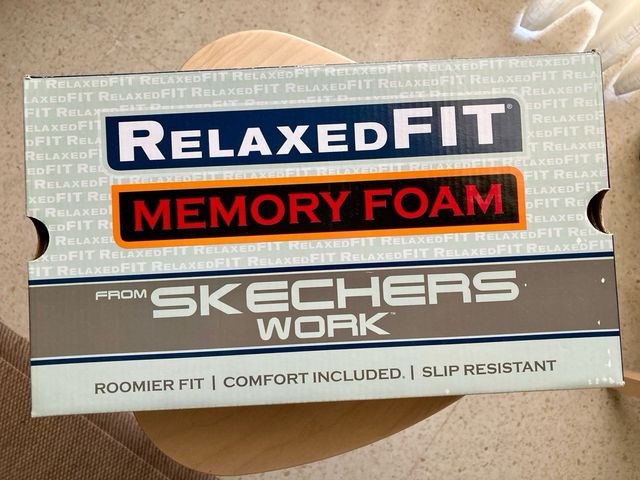 Zapatos Skechers Works Blancos