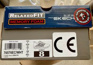 Zapatos Skechers Works Blancos