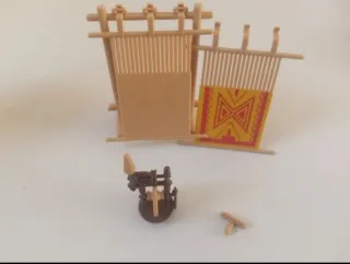 Lote Playmobil Belén Medieval Vikingo