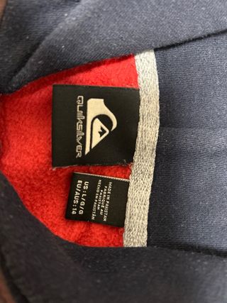 Chaqueta Quiksilver con capucha niño
