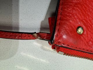 Portachiavi portamonete borsa Michael Kors Rosso