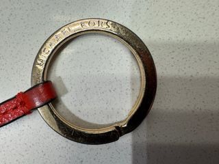 Portachiavi portamonete borsa Michael Kors Rosso