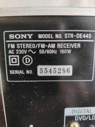 Altavoces Mission + Sony 5.1