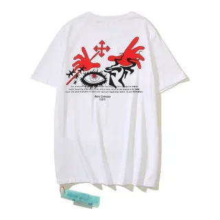 Camiseta Off-White Blanca Talla M