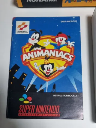 🇪🇸🇪🇺 Animaniacs Super Nintendo snes supernes
