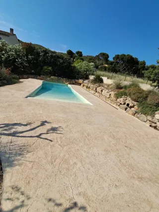 Hormigón decorativo