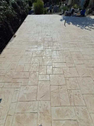 Hormigón decorativo