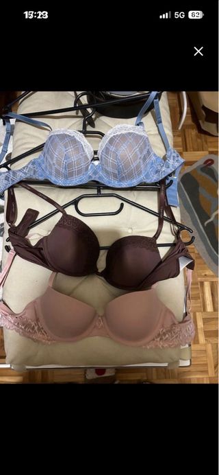 Lote 2 Sujetadores Calvin Klein/Intimissimi 85B