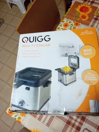 Mini Friggitrice QUIGG 900W