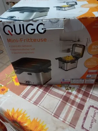 Mini Friggitrice QUIGG 900W