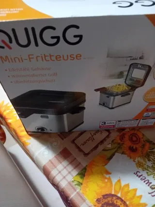 Mini Friggitrice QUIGG 900W