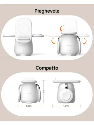 Cargador Inalámbrico SwanScout 707S Samsung