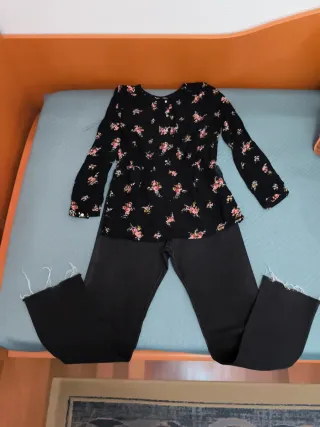 Conjunto Camisa y Pantalón Negro