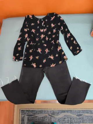 Conjunto Camisa y Pantalón Negro