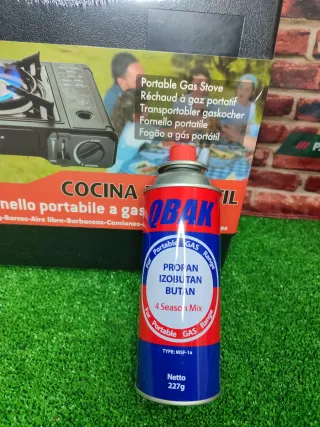 Cocina de gas portátil CON BOMBONA DE REGALO