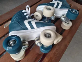 Patines 4 ruedas Oxelo Quad 100 JR Talla 32