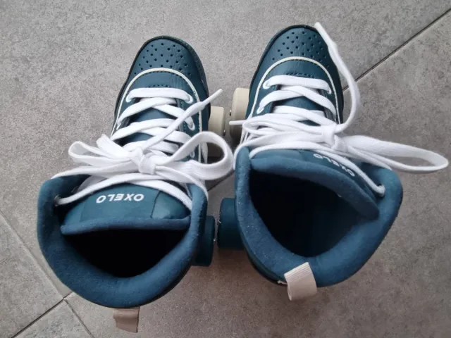 Patines 4 ruedas Oxelo Quad 100 JR Talla 32