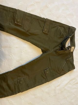 Pantalón Cargo Ralph Lauren Mujer Verde Oliva