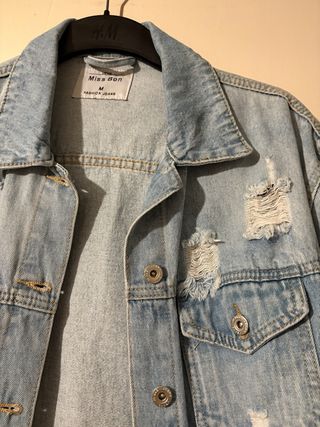 Cazadora tejana Miss Bon Talla M