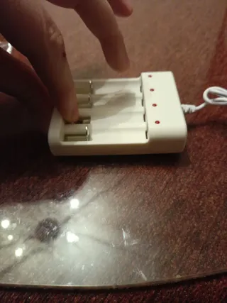 Cargador de pilas USB