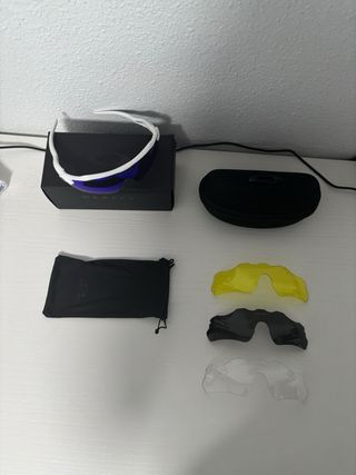 Gafas Oakley Blancas Lentes Azules