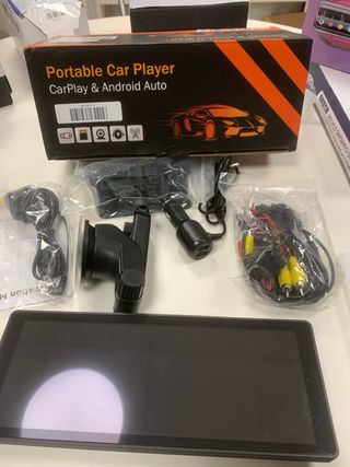 Reproductor Coche Portátil CarPlay Android Auto