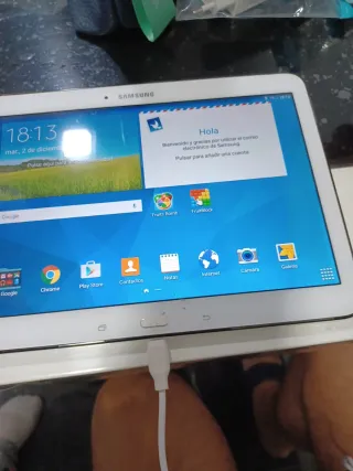 Tablet Samsung Blanca