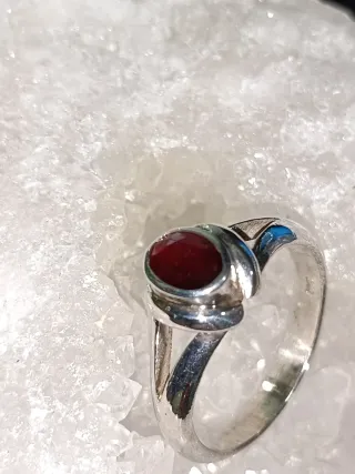 Anillo Turmalina Rosa Talla 8