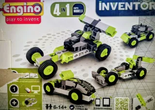 DE 6 A 14 - MENTES CURIOSAS-Engino Inventor 4 en 1